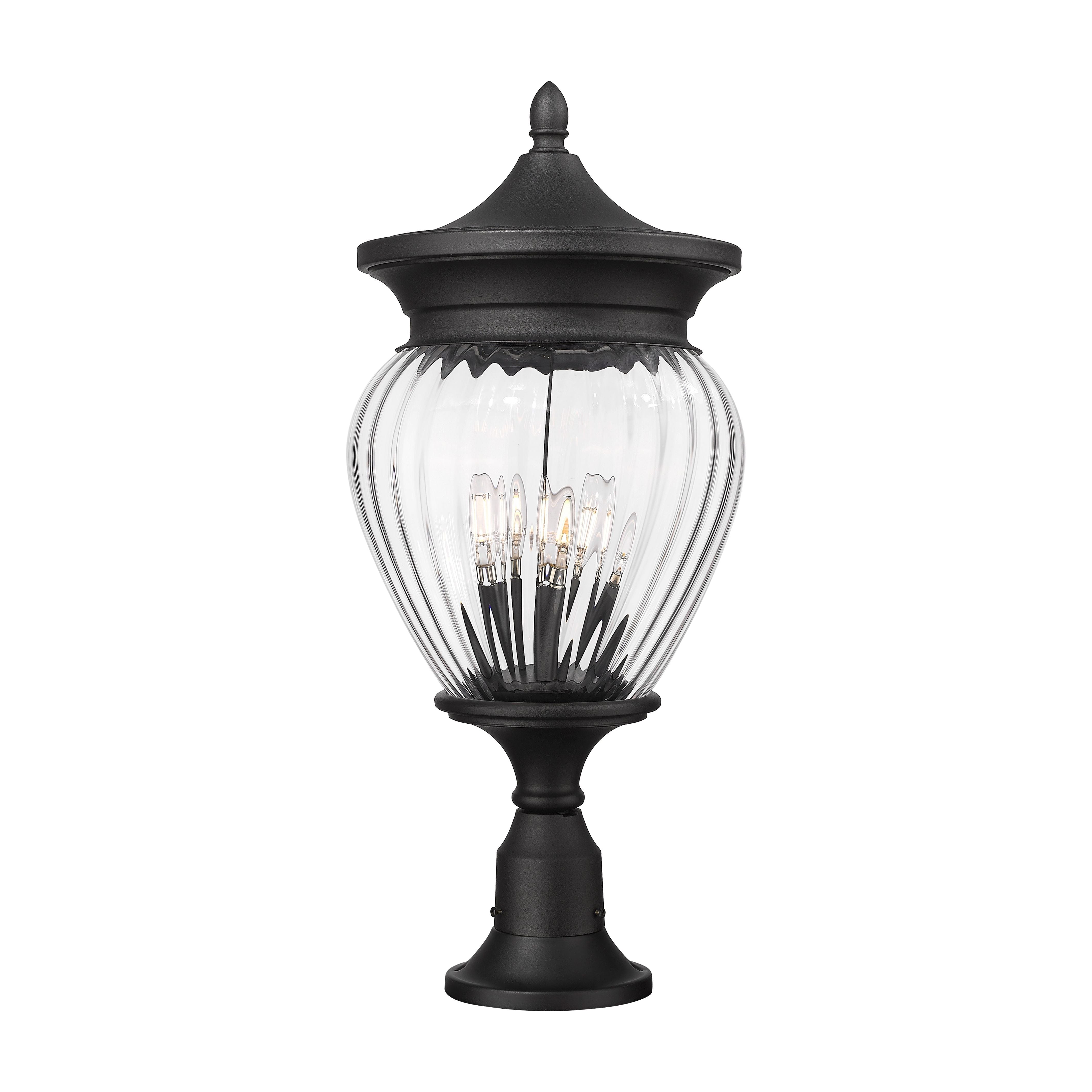 Davina 4-Light Outdoor Pier Mounted Fixture