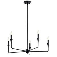 Alvaro 30" 5-Light Chandelier