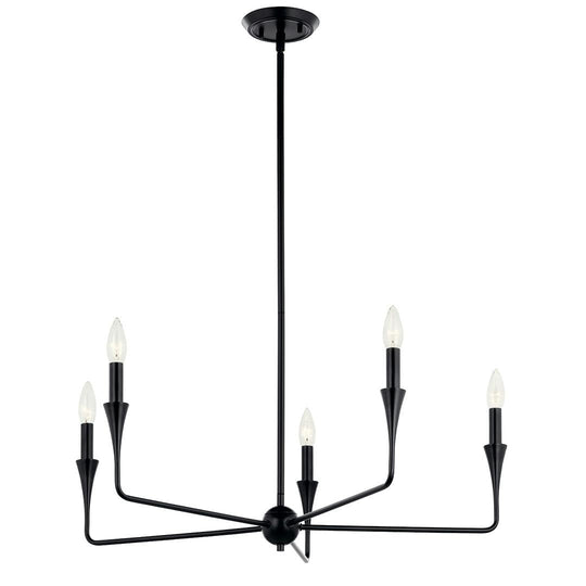 Alvaro 30" 5-Light Chandelier