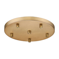 Multi Point Canopy 5-Light Ceiling Plate