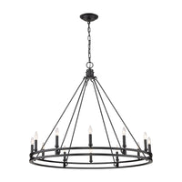 Dennison 12-Light Chandelier