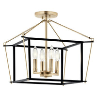 Eisley 14" 4-Light Semi Flush Mount