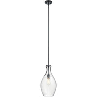 Everly 17.75" 1-Light Hour Glass Pendant