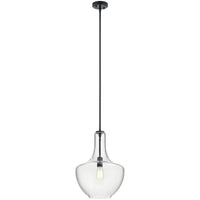 Everly 19.75" 1-Light Bell Pendant