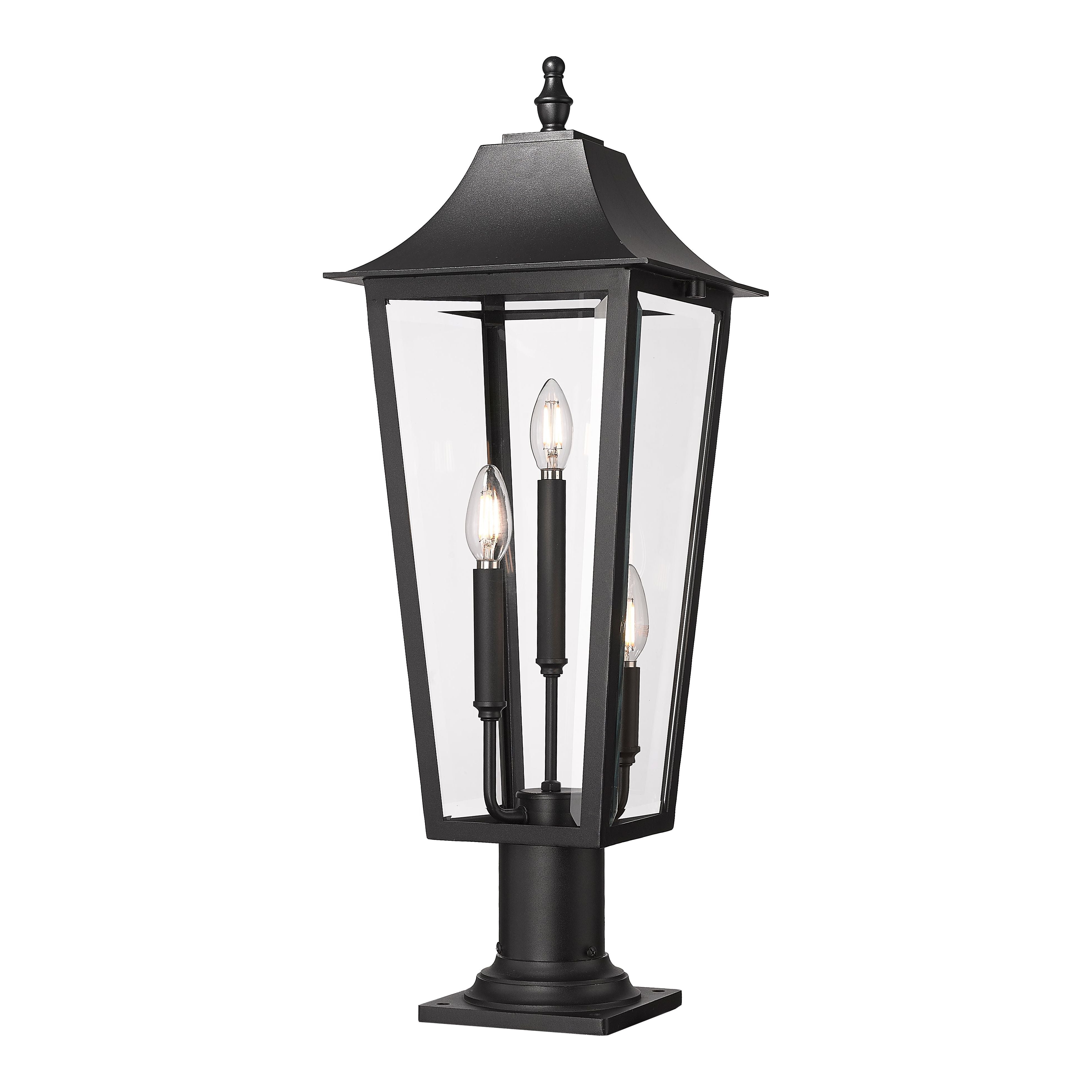 Gannon 3-Light Outdoor Pier Mounted Fixture