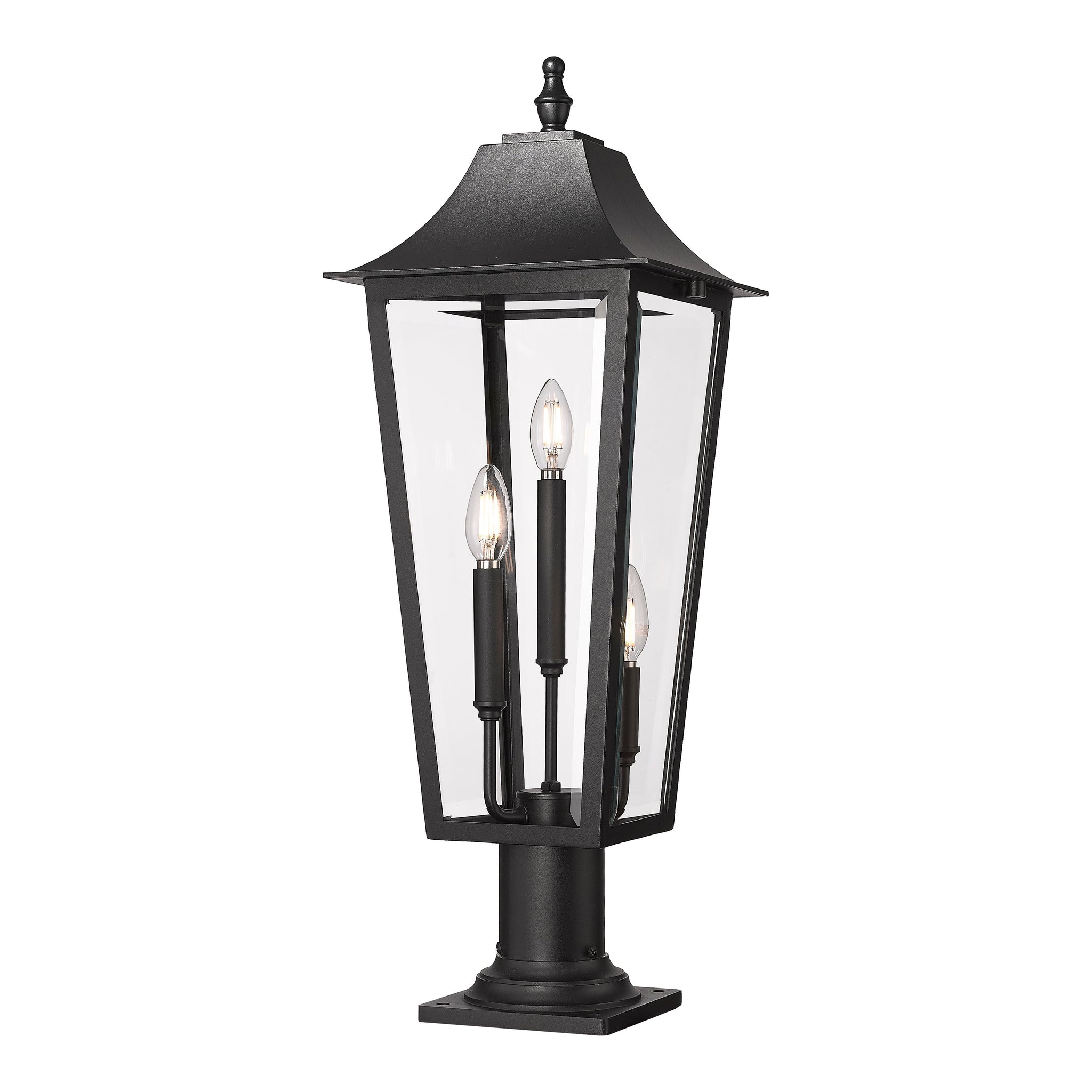 Gannon 3-Light Outdoor Pier Mounted Fixture