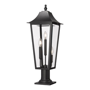 Gannon 3-Light Outdoor Pier Mounted Fixture