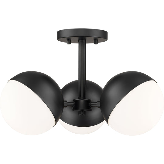 Realm Sphere 3-Light Semi Flush Mount