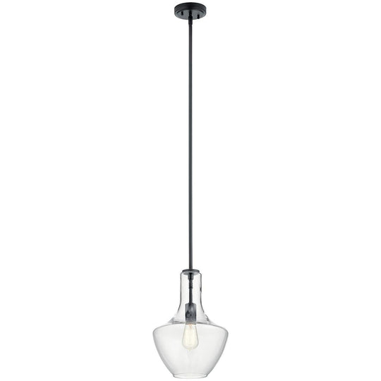 Everly 15.25" 1-Light Bell Pendant