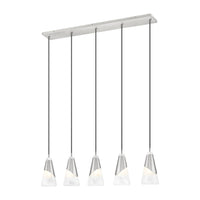 Aimie 5-Light Linear Chandelier