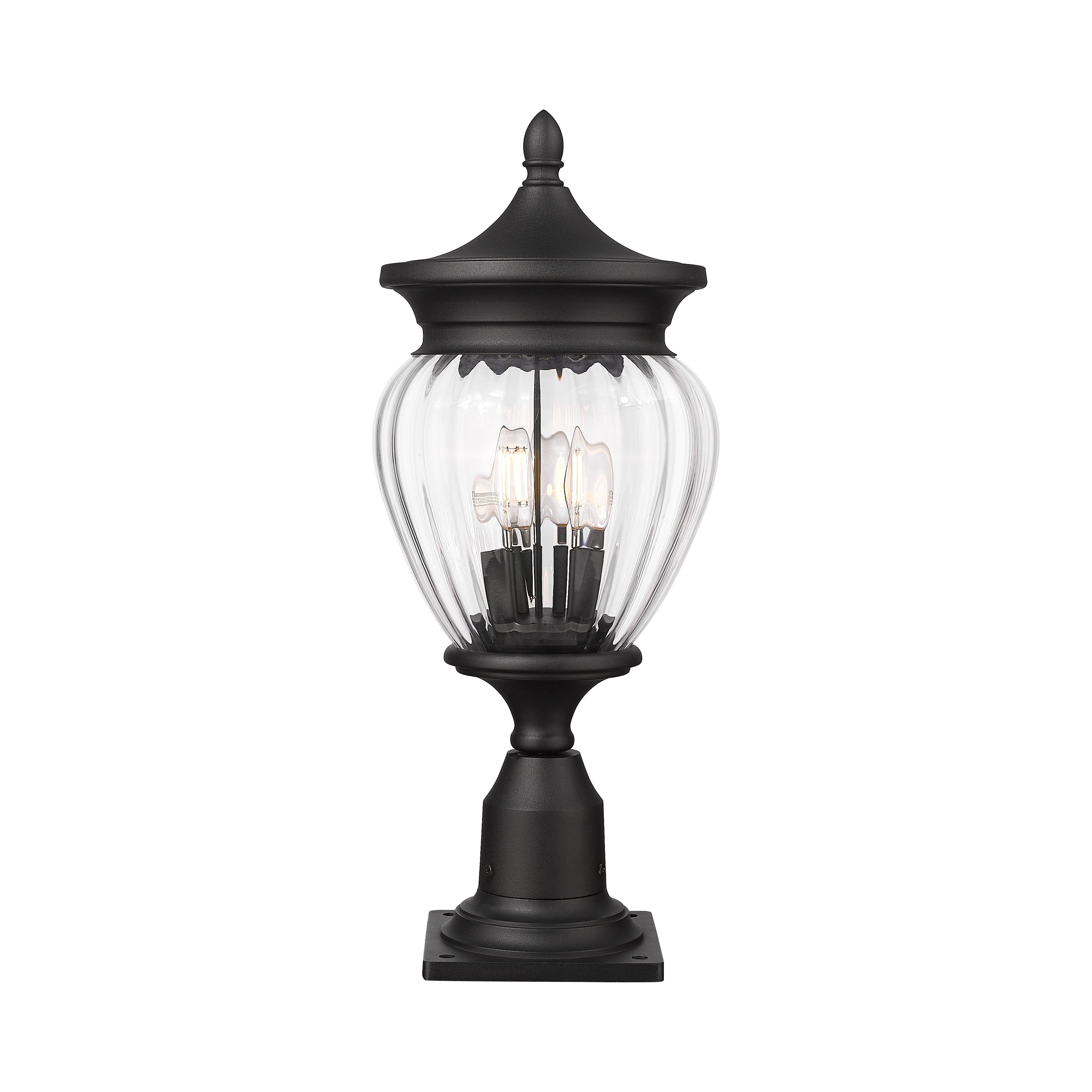 Davina 3-Light Outdoor Pier Mounted Fixture