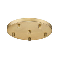 Multi Point Canopy 5-Light Ceiling Plate