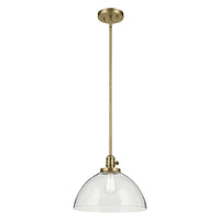 Avery 11" 1-Light Dome Pendant