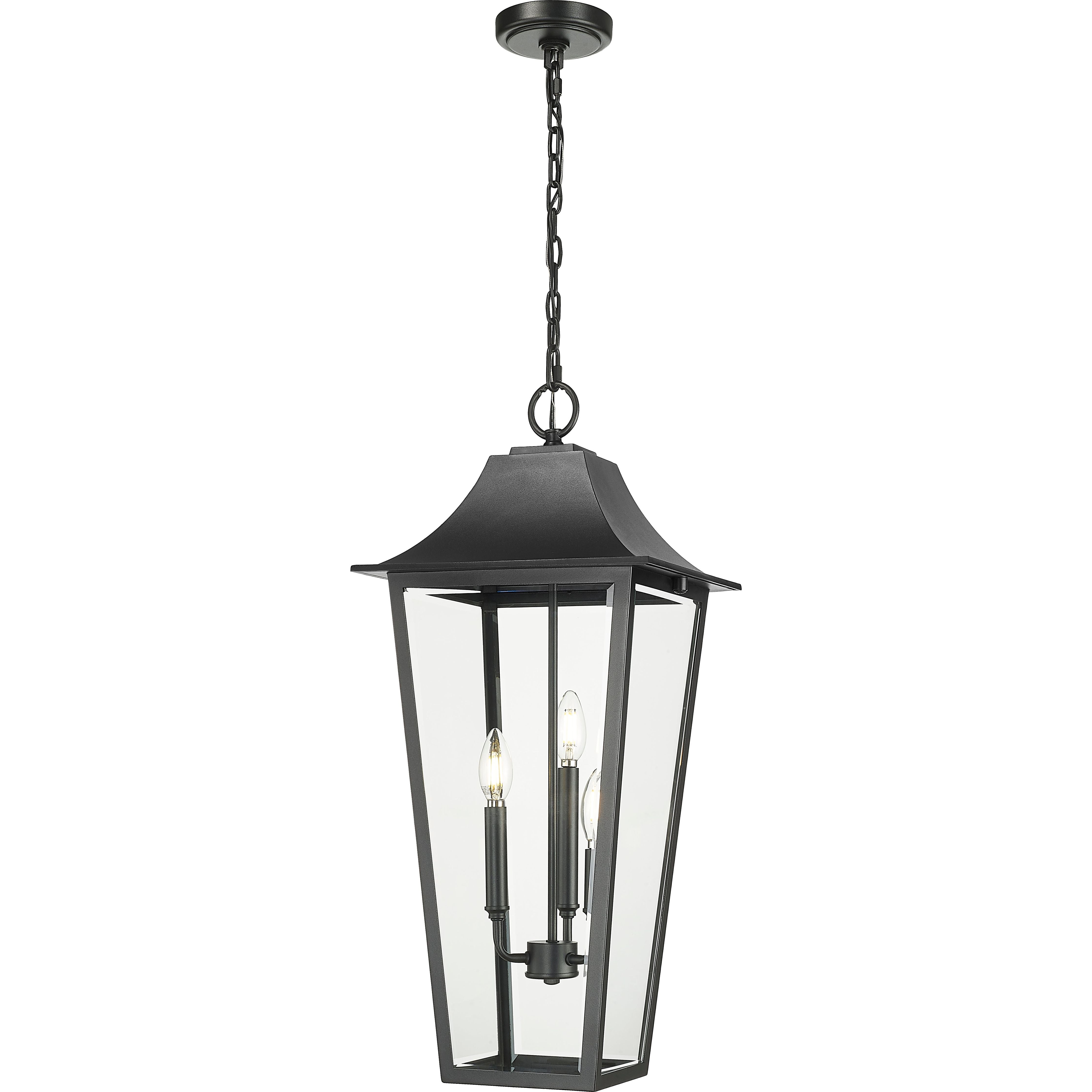 Gannon 3-Light Outdoor Chain Mount Ceiling Fixture