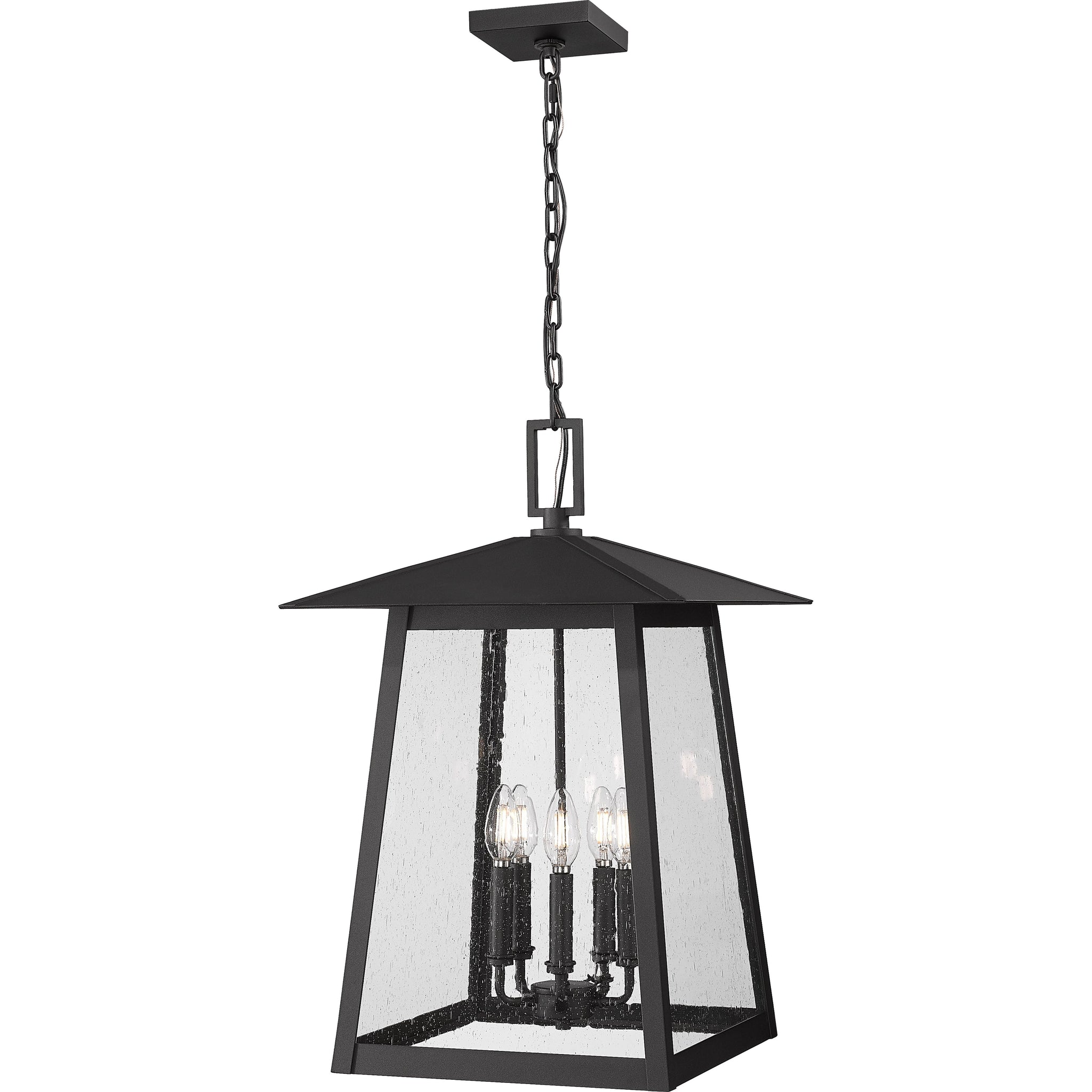 Rainer 5-Light Outdoor Chain Mount Ceiling Fixture