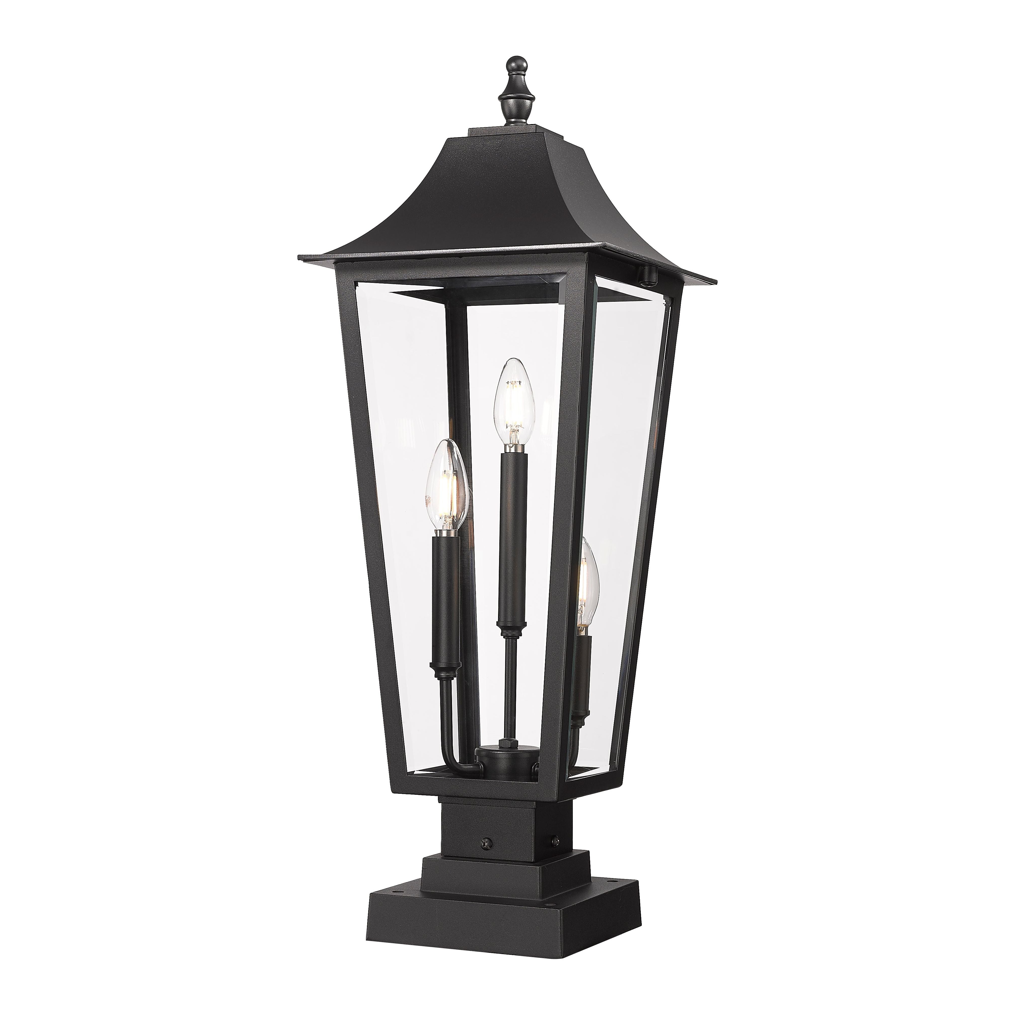 Gannon 3-Light Outdoor Pier Mounted Fixture