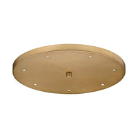 Multi Point Canopy 7-Light Ceiling Plate
