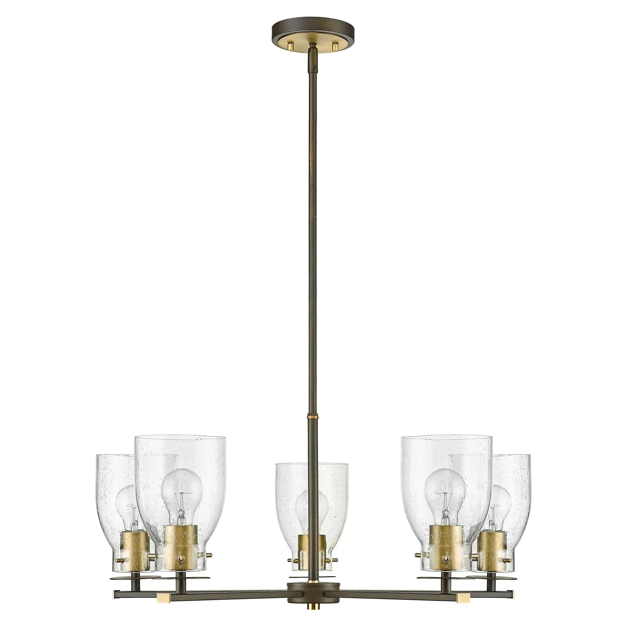 Shelby 28" 5-Light Chandelier