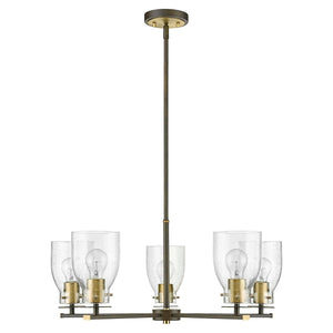 Shelby 28" 5-Light Chandelier