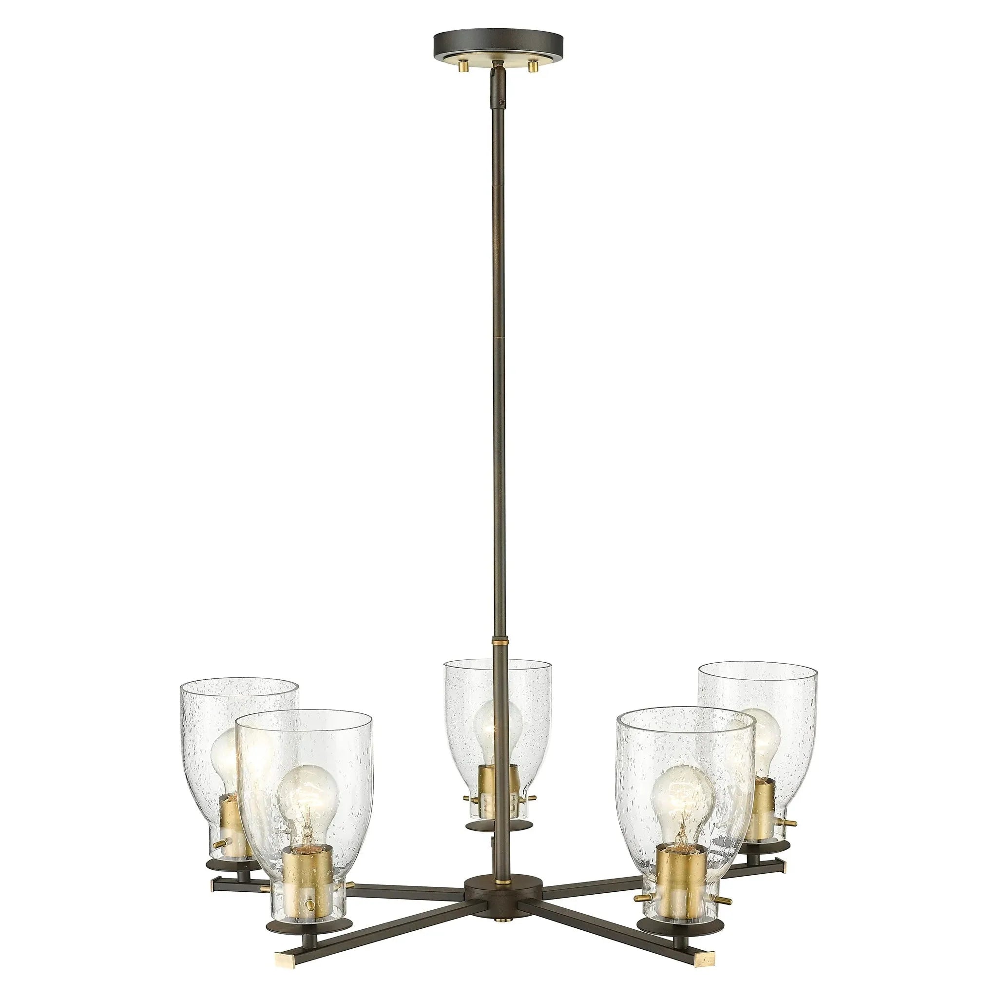 Shelby 28" 5-Light Chandelier