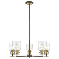 Shelby 28" 5-Light Chandelier