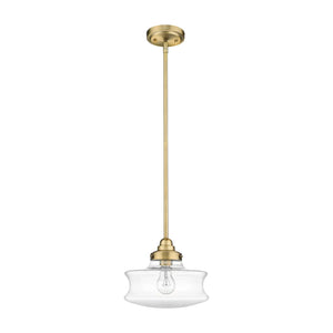 Keal 10" 1-Light Convertible Semi-Flush / Pendant