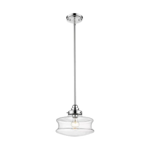 Keal 10" 1-Light Convertible Semi-Flush / Pendant