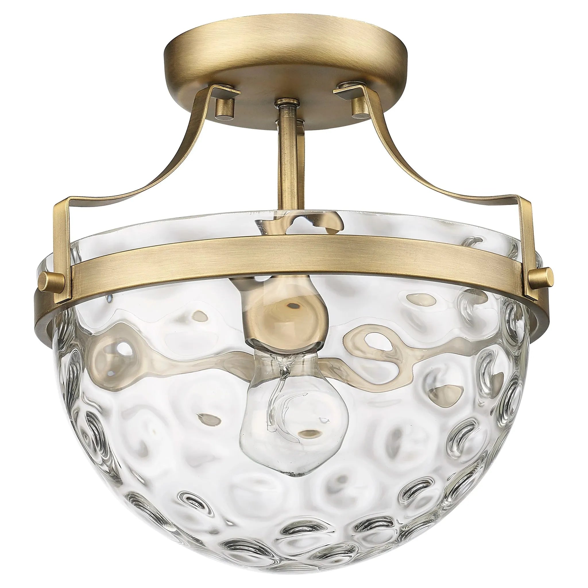 Quinn 10.5" 1-Light Semi-Flush