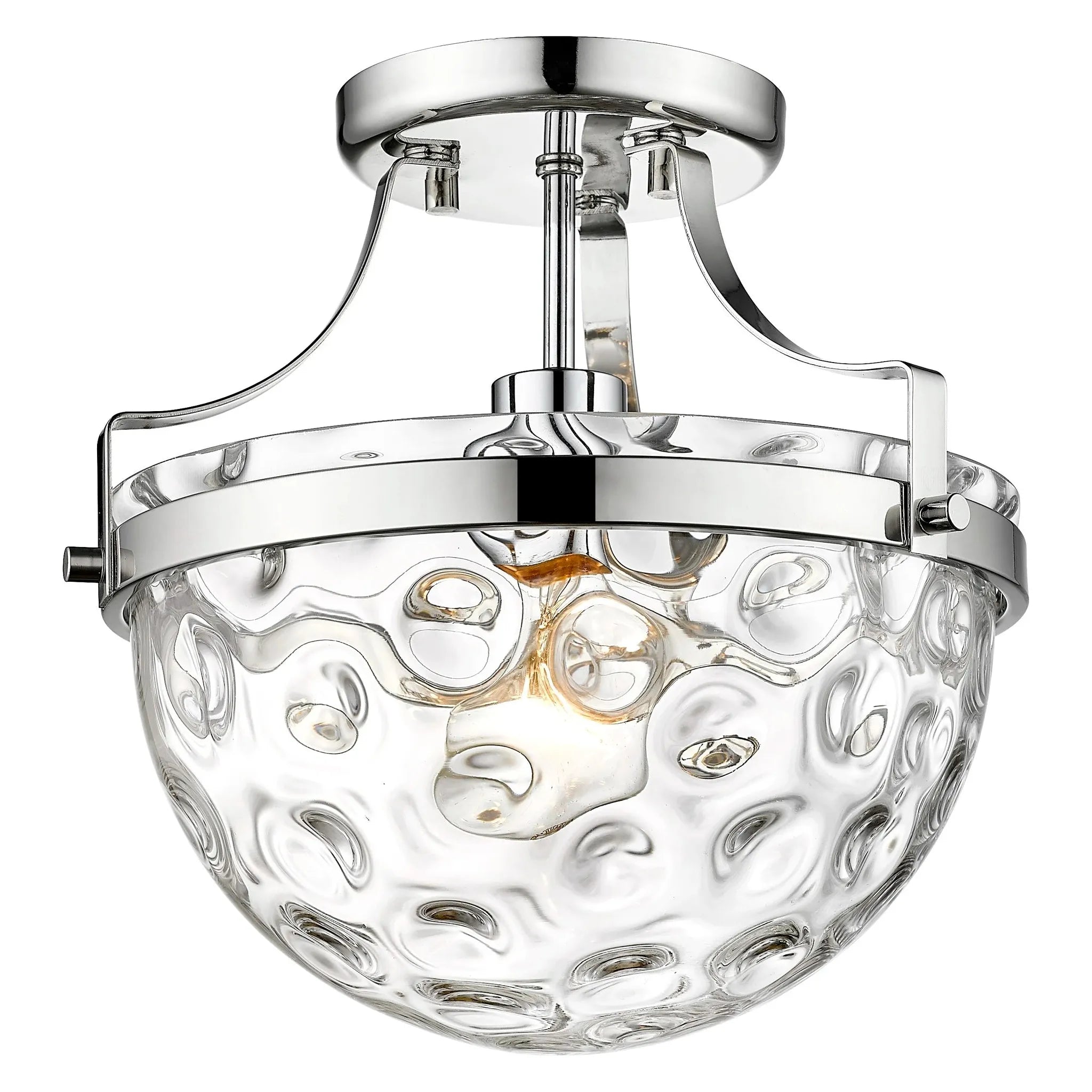 Quinn 10.5" 1-Light Semi-Flush