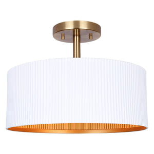 Rexton 2-Light Semi Flush