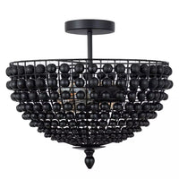 Burkley 2-Light Semi Flush