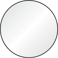 Claribel 30" Tall Round Wall Mirror