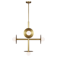Nodes 5-Light Large Chandelier
