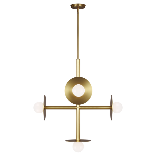 Nodes 5-Light Large Chandelier