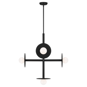 Nodes 5-Light Large Chandelier