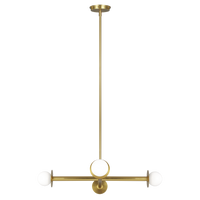Nodes Wide Chandelier