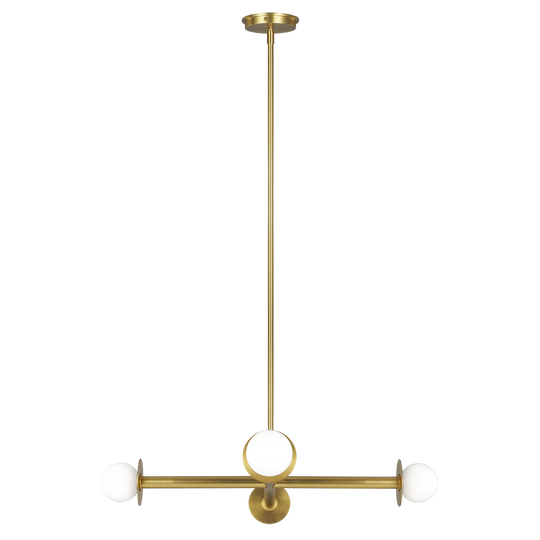 Nodes Wide Chandelier