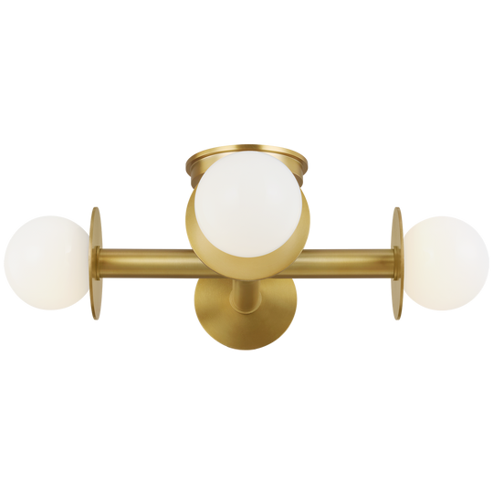 Nodes 4-Light Flush Mount