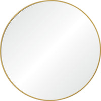 Alegre 30" Tall Round Wall Mirror