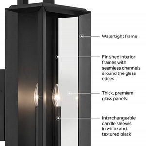 Kroft 20.5" 2-Light Outdoor Wall Light