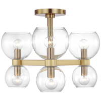 Londyn 6-Light Semi Flush Mount