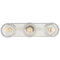 Monroe 3-Light Medium Glass Vanity