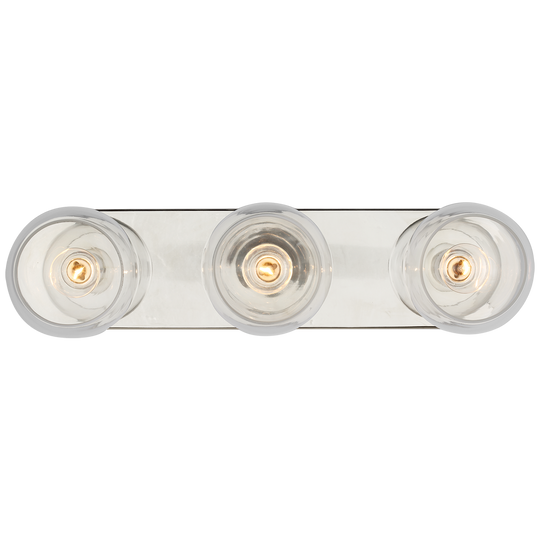 Monroe 3-Light Medium Glass Vanity