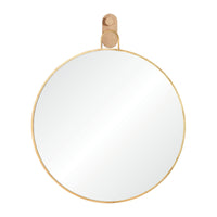 Kinsley 49" Tall Round Wall Mirror