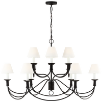 Sullivan 12-Light Large Chandelier