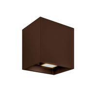 4" Square Directional Up/Down LED Wall Sconce