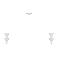 Cornet 2-Light XL Linear Chandelier