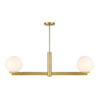 2-Light Linear Chandelier