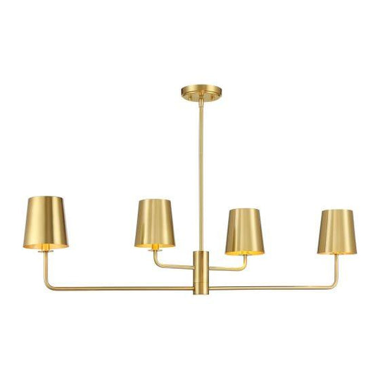 4-Light Linear Chandelier