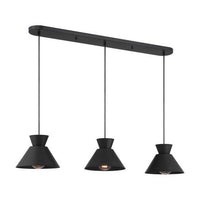 3-Light Linear Chandelier
